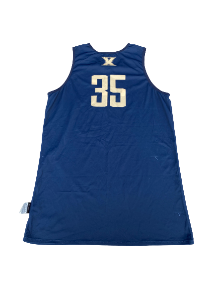 Zach Hankins Xavier Basketball Practice Worn Reversible Jersey (Size L)