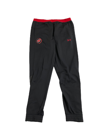 Shanel Bramschreiber Wisconsin Volleyball Team-Issued Sweatpants (Size Women&