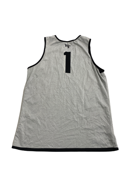 Isaiah Mucius Wake Forest Basketball Team Exclusive Reversible Practice Jersey (Size L Length +2)