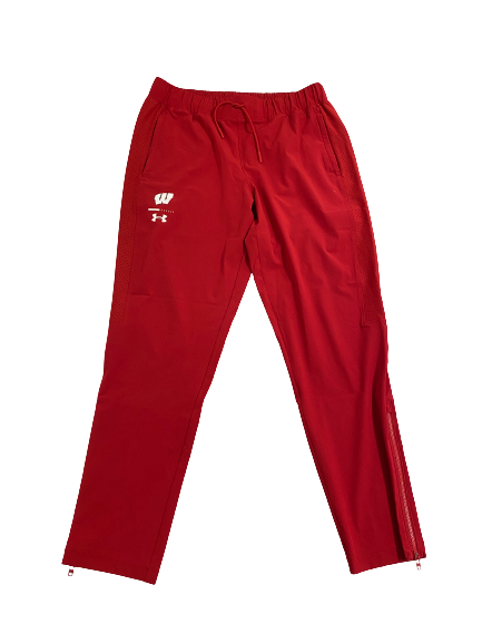 Shanel Bramschreiber Wisconsin Volleyball Team-Issued Sweatpants (Size M)