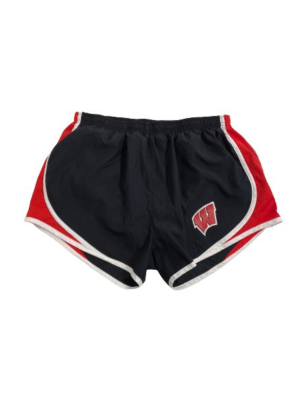 Shanel Bramschreiber Wisconsin Volleyball Team-Issued Shorts (Size Women&