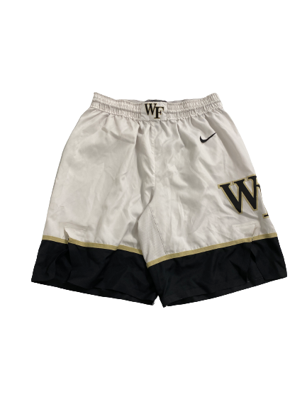 Isaiah Mucius Wake Forest Basketball 2021-2022 Season Game Worn Shorts (Size 38)