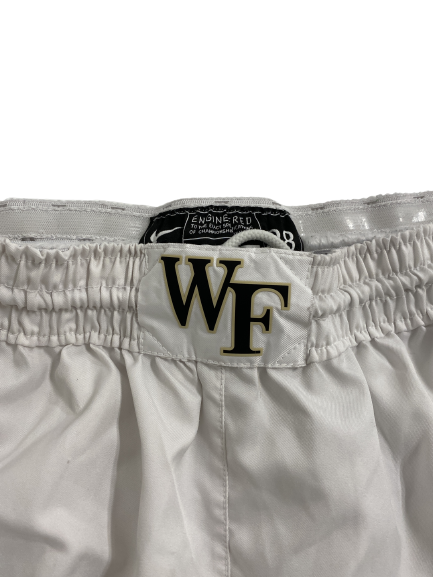 Isaiah Mucius Wake Forest Basketball 2021-2022 Season Game Worn Shorts (Size 38)