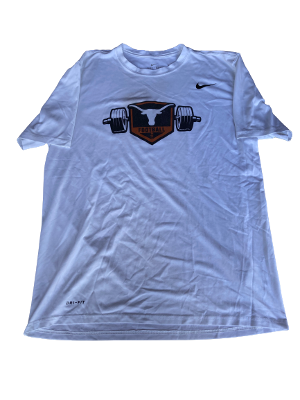 Kai Jarmon Texas Football Team Issued Workout Shirt (Size L)