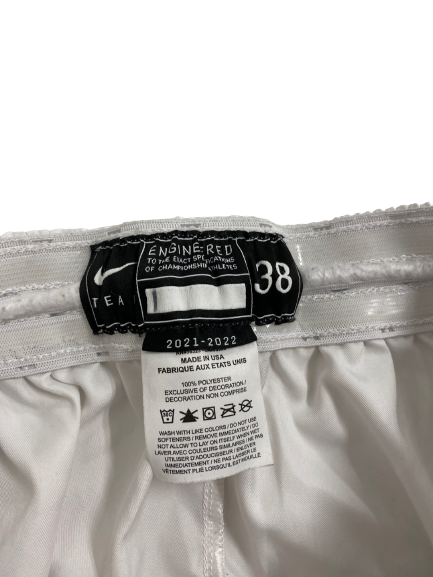 Isaiah Mucius Wake Forest Basketball 2021-2022 Season Game Worn Shorts (Size 38)