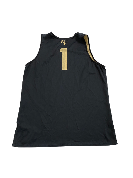 Isaiah Mucius Wake Forest Basketball Team Exclusive Reversible Practice Jersey (Size L Length +2)
