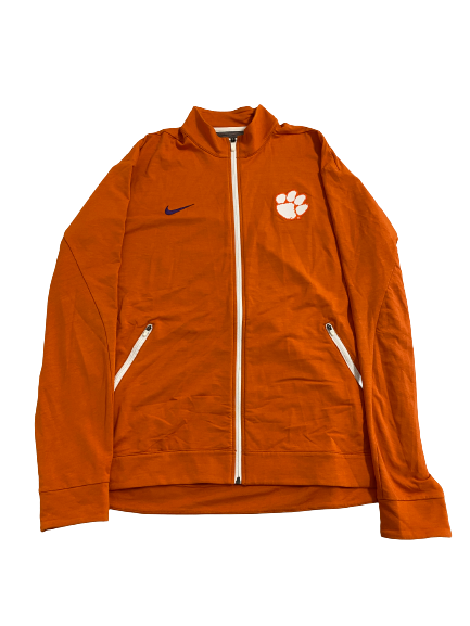 James Skalski Clemson Football Team-Issued Zip-Up Jacket (Size XXL)