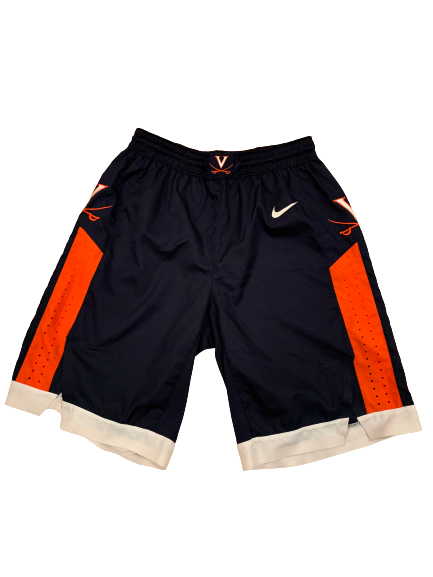 Jay Huff Virginia Basketball 2018-2019 Game Worn Shorts (Size 38)