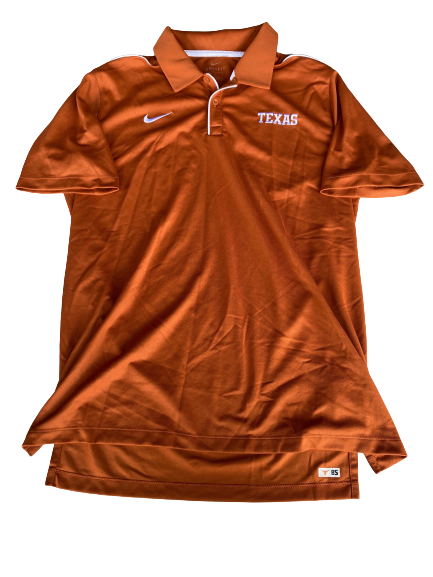 Kai Jarmon Texas Football Team Issued Polo (Size L)