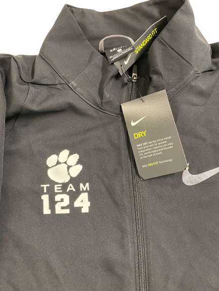 James Skalski Clemson Football "Team 124" Player-Exclusive Zip-Up Jacket (Size XL)