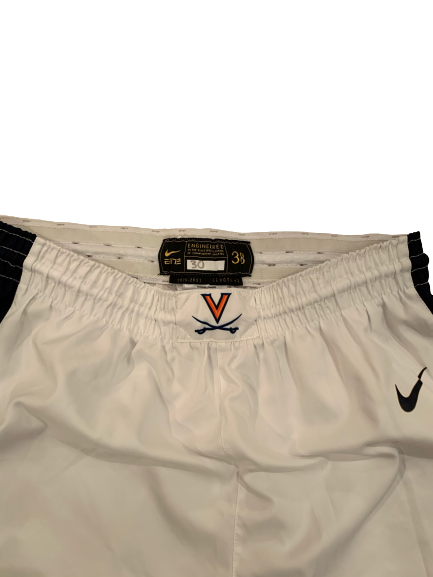 Jay Huff Virginia Basketball 2020-2021 Game Worn Shorts (Size 38)