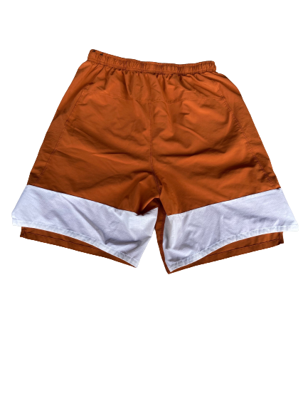 Kai Jarmon Texas Football Team Issued Workout Shorts (Size L)