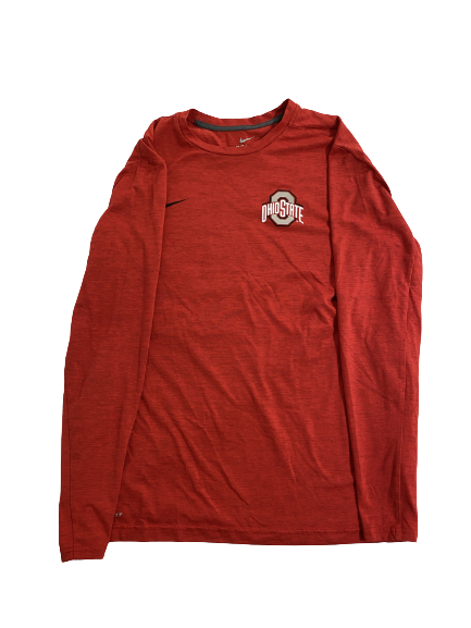 Gabby Gonzales Ohio State Volleyball Team-Issued Long Sleeve Shirt (Size L)