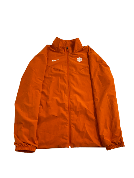 James Skalski Clemson Football Team Issued Zip-Up Jacket (Size L)
