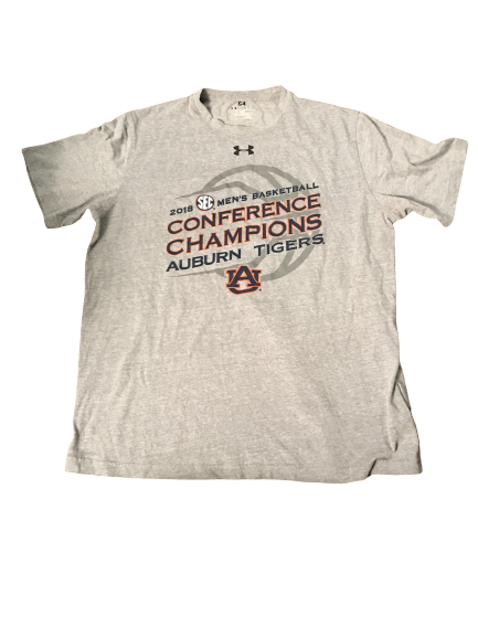 Chuma Okeke Auburn Basketball 2018 SEC Conference Champions T-Shirt (Size XL)
