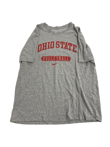 Gabby Gonzales Ohio State Volleyball Team-Issued T-Shirt (Size XL)