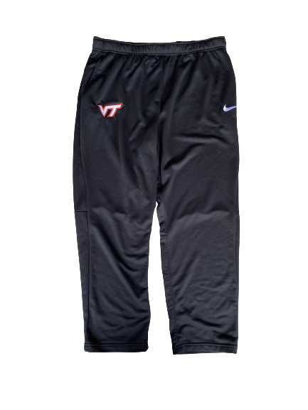 Christian Darrisaw Virginia Tech Football Team Issued Sweatpants (Size 3XL)