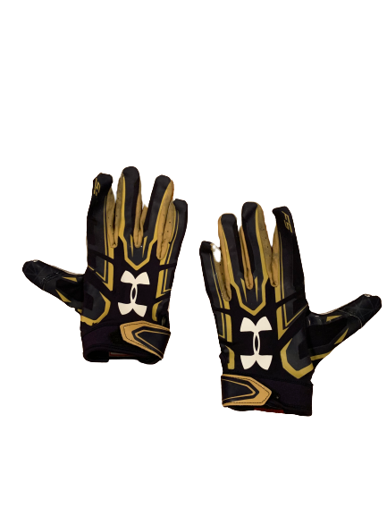 John Mahoney Notre Dame Football Team Exclusive Football Gloves