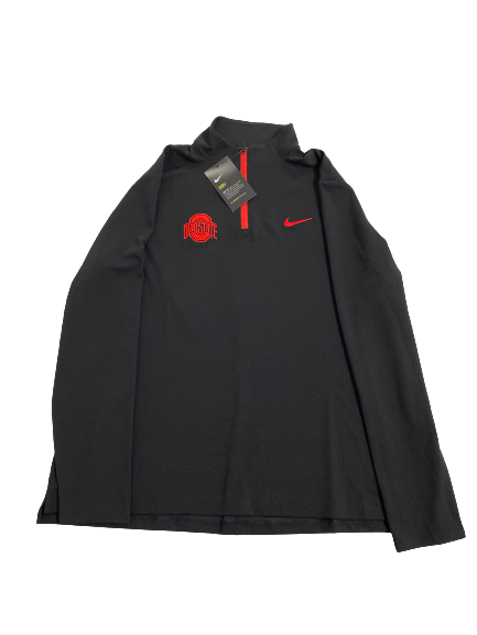 Gabby Gonzales Ohio State Volleyball Team-Issued Quarter-Zip Pullover (Size Women&