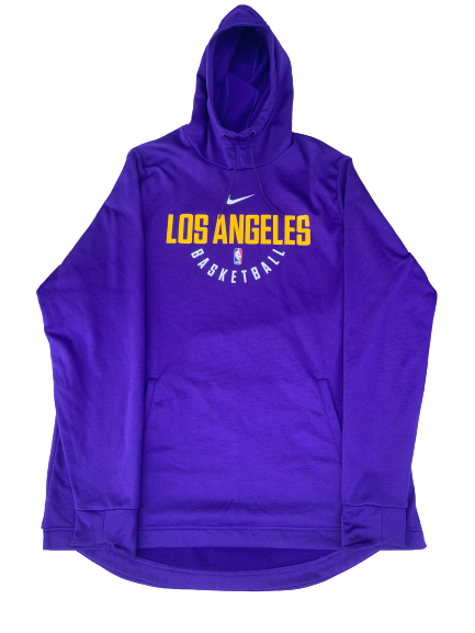 Malik Pope Los Angeles Lakers Nike Team Issued Sweatshirt (Size XXL)