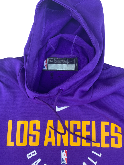 Malik Pope Los Angeles Lakers Nike Team Issued Sweatshirt (Size XXL)