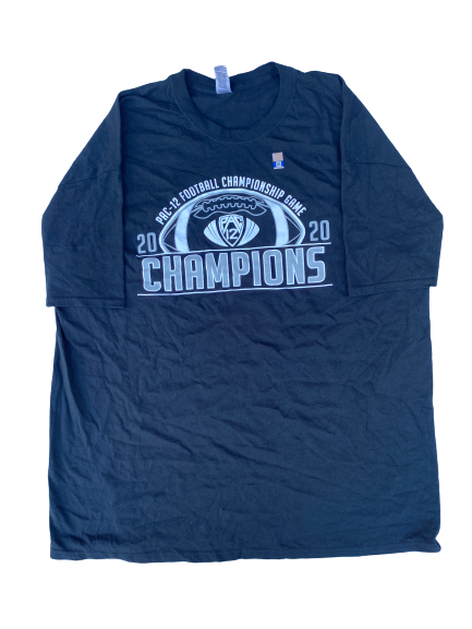 Nick Pickett Oregon Football Team Issued Pac-12 Champions Shirt (Size 2XL)