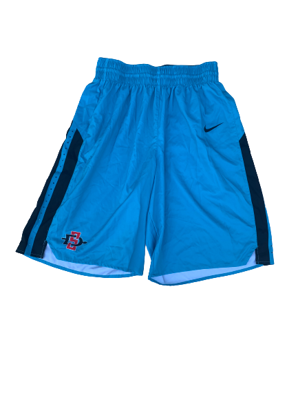 Malik Pope San Diego State Basketball Game Shorts (Size L)