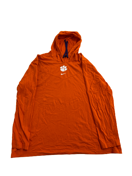 James Skalski Clemson Football Team-Issued Performance Hoodie (Size XL)