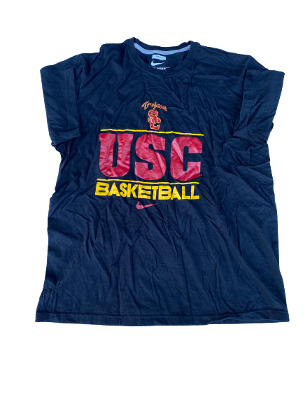 Byron Wesley USC Team Issued Workout Shirt