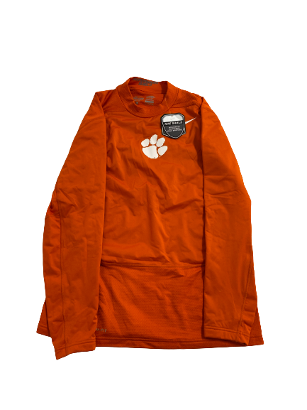 James Skalski Clemson Football Hyperwarm Thermal Long Sleeve Shirt (Size XL)