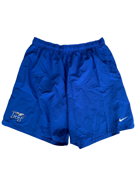Tyshun Render Middle Tennessee State Football Team Issued Shorts (Size 3XL)