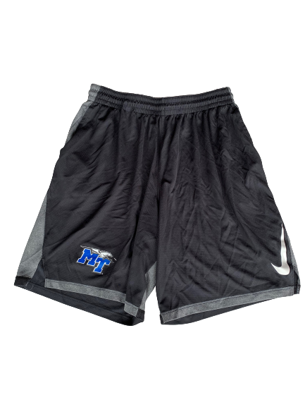 Tyshun Render Middle Tennessee State Football Team Issued Shorts (Size 2XL)
