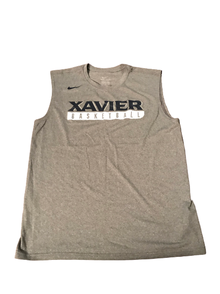 J.P. Macura Xavier Team Issued Sleeveless Shirt (Size L)