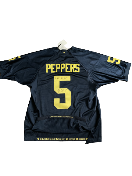 Jabrill Peppers SIGNED Michigan Jersey