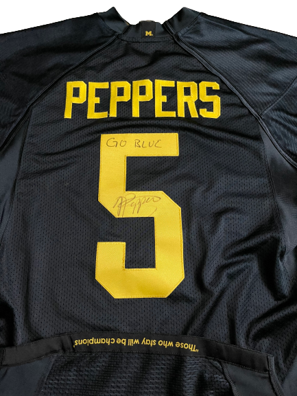 Jabrill Peppers SIGNED Michigan Jersey