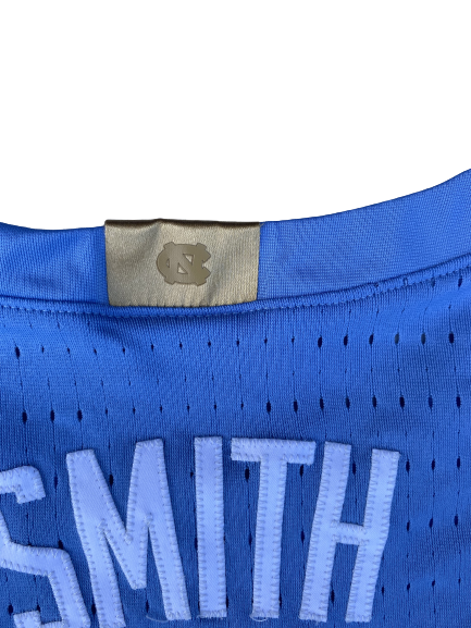 K.J. Smith North Carolina Basketball 2020-2021 Game Worn Uniform Set