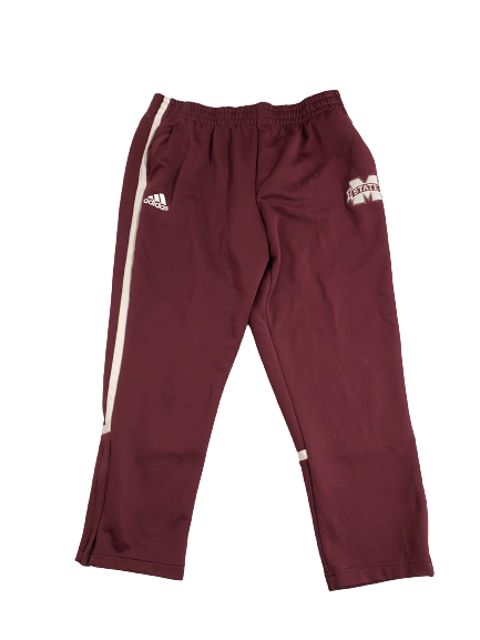 Colby Cox Mississippi State Football Team-Issued Sweatpants (Size XL)