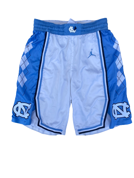 K.J. Smith North Carolina Basketball 2018-2019 Game Worn Uniform Set