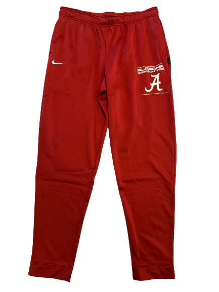 Jaden Shackelford Alabama Basketball Team Issued Sweatpants (Size L)