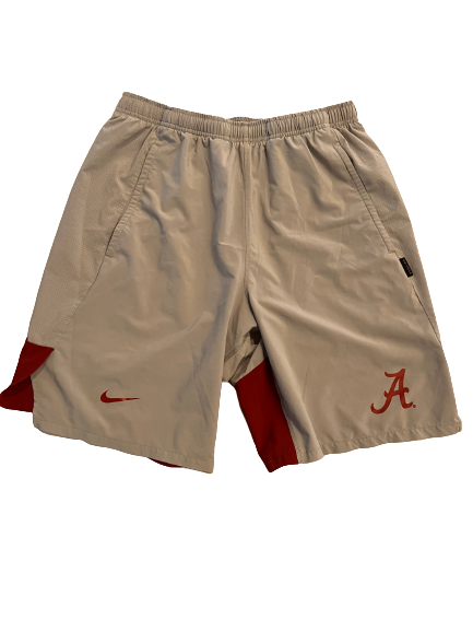 Jaden Shackelford Alabama Basketball Team Issued Workout Shorts (Size M)