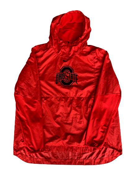 Tuf Borland Ohio State Football Team Issued Pullover (Size XL)