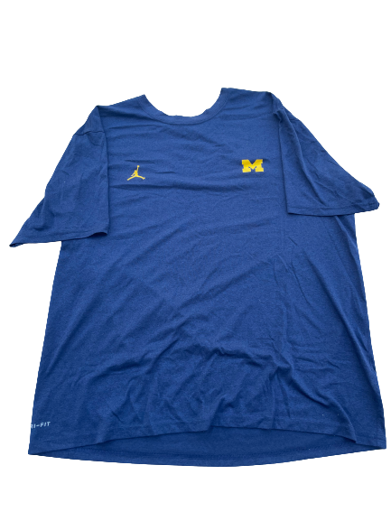 Tarik Black Michigan Football Team Issued Workout Shirt (Size XL)