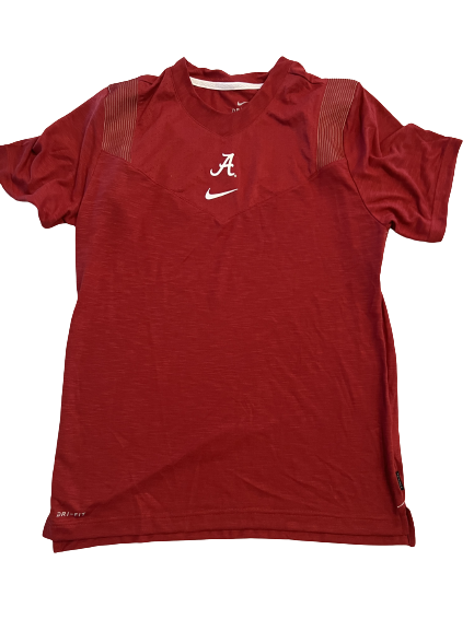 Jaden Shackelford Alabama Basketball Team Issued Workout Shirt (Size L)