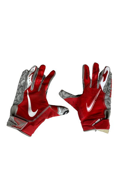 Tuf Borland Ohio State Football Player Exclusive Gloves (Size XL)