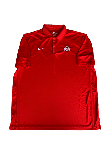 Tuf Borland Ohio State Football Team Issued Polo (Size XL)