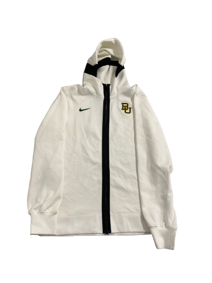 NaLyssa Smith Baylor Basketball Player-Exclusive Pre Game Warm Up Zip-Up Jacket (Size MT)