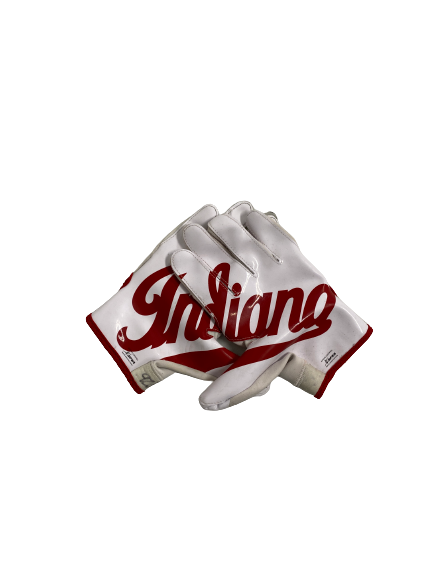 Lance Bryant Indiana Football Player-Exclusive Gloves (Size XXL)