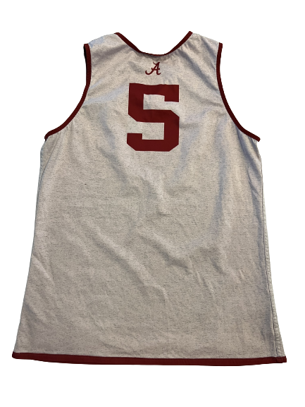 Jaden Shackelford Alabama Basketball Team Exclusive Reversible Practice Jersey (Size M)