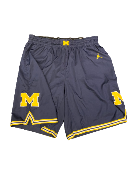 Isaiah Livers Michigan Basketball 2020-2021 (SENIOR SEASON) Game Worn Shorts (Size 42)
