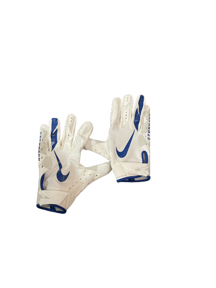 Terry Wilson Kentucky Football Player Exclusive Gloves (Size XXL)